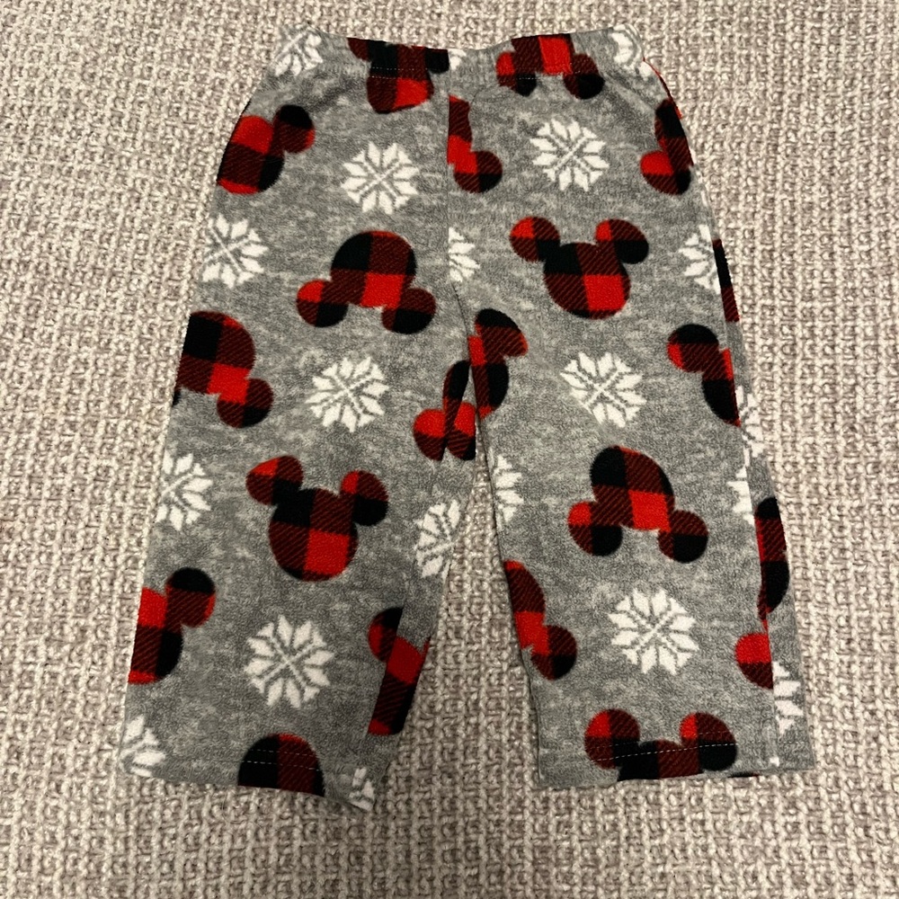 DISNEY 2T Fleece Mickey PJ Pants